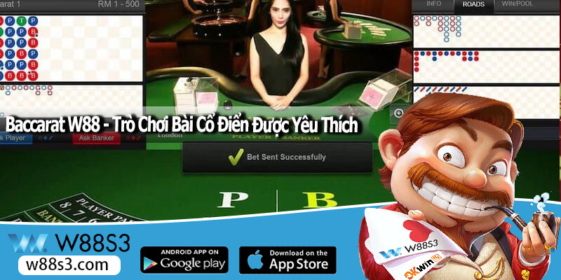 Baccarat W88 - Trò Chơi Bài Cổ Điển Được Yêu Thích